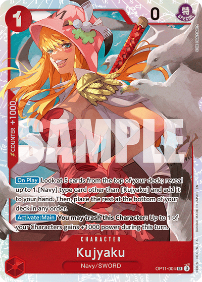 Kujyaku OP11-004 A Fist of Divine Speed One Piece Karte