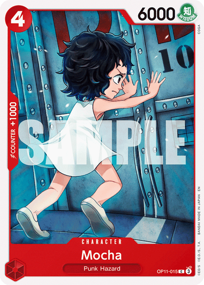 Mocha OP11-015 A Fist of Divine Speed One Piece Karte