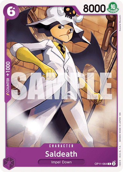 Saldeath OP11-064 A Fist of Divine Speed One Piece Karte