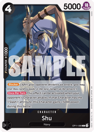 Shu OP11-088 A Fist of Divine Speed One Piece Karte