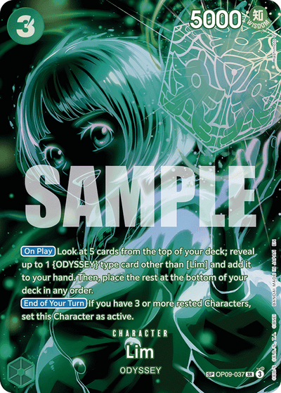 Lim OP09-037 (Parallel 2) Legacy of the Master One Piece Karte