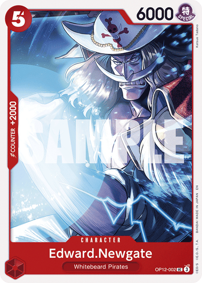 Edward.Newgate OP12-002 Legacy of the Master One Piece Karte
