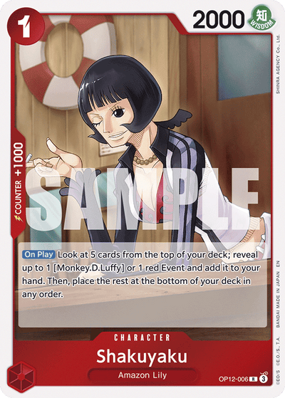 Shakuyaku OP12-006 Legacy of the Master One Piece Karte