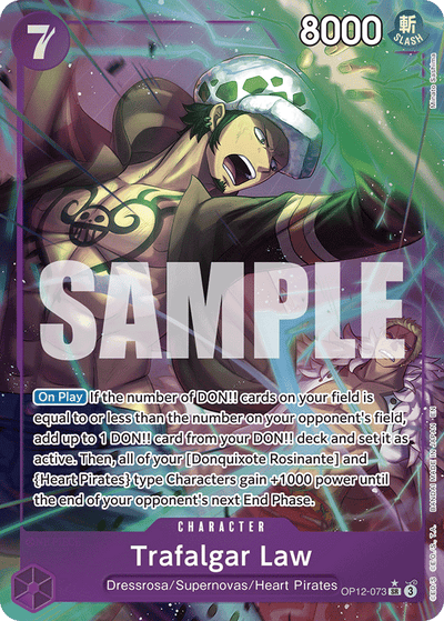 Trafalgar Law OP12-073 (Parallel 1) Legacy of the Master One Piece Karte