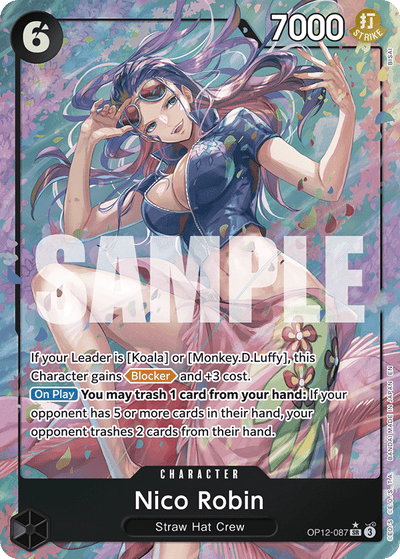 Nico Robin OP12-087 (Parallel 1) Legacy of the Master One Piece Karte