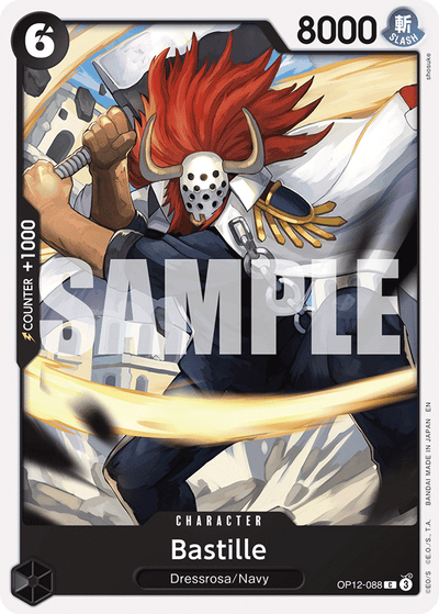Bastille OP12-088 Legacy of the Master One Piece Karte