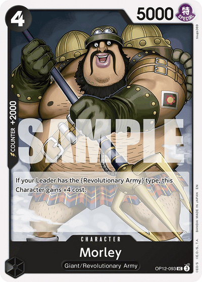 Morley OP12-093 Legacy of the Master One Piece Karte