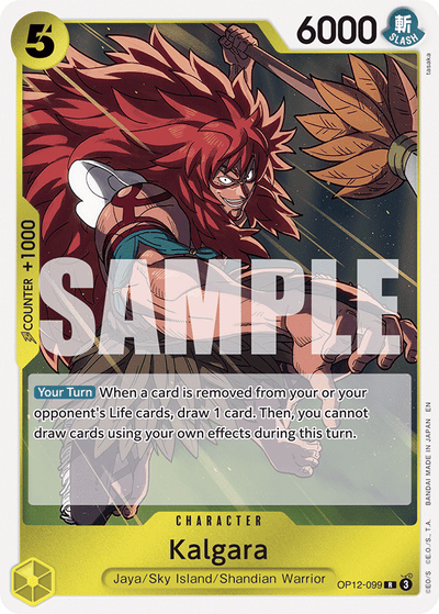 Kalgara OP12-099 Legacy of the Master One Piece Karte