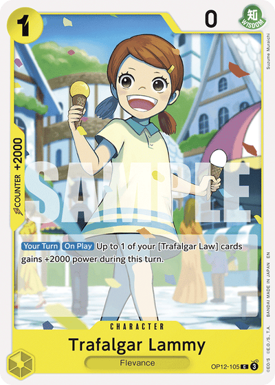 Trafalgar Lammy OP12-105 Legacy of the Master One Piece Karte