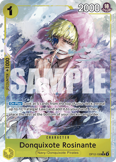 Donquixote Rosinante OP12-108 (Parallel 1) Legacy of the Master One Piece Karte