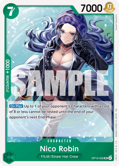Nico Robin OP13-032 Carrying On His Will One Piece Karte