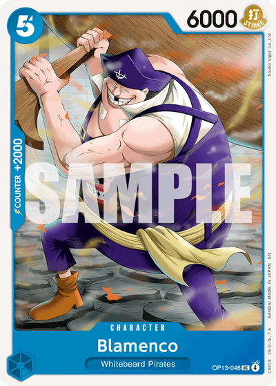 Blamenco OP13-048 Carrying On His Will One Piece Karte