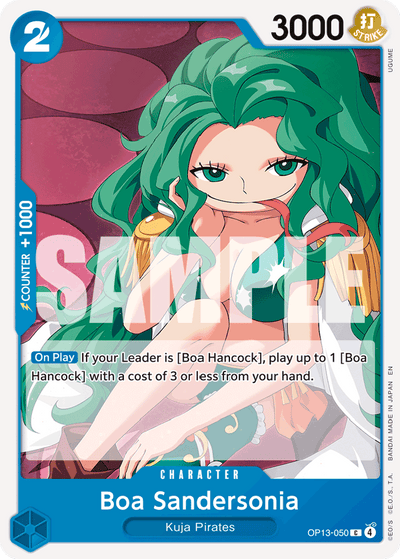 Boa Sandersonia OP13-050 Carrying On His Will One Piece Karte