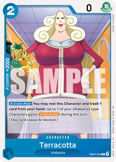 Terracotta EB04-024 The Azure Sea's Seven One Piece Karte