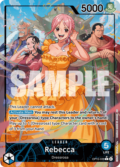 Rebecca OP15-039 (Parallel 1) Adventure on Kami's Island One Piece Karte