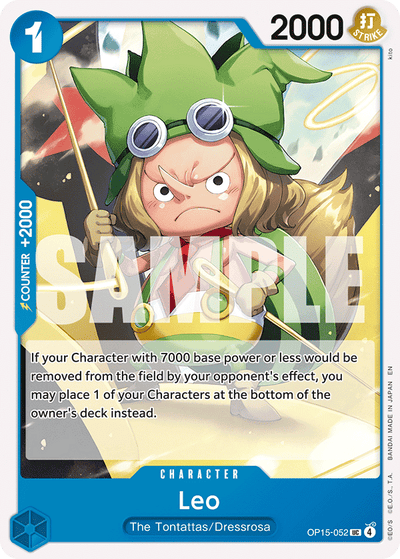 Leo OP15-052 Adventure on Kami's Island One Piece Karte