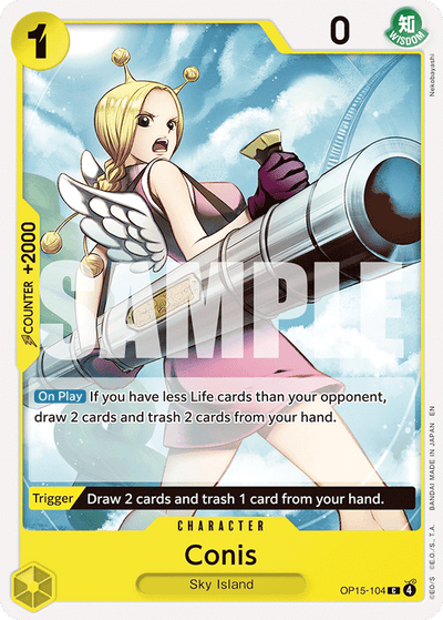 Conis OP15-104 Adventure on Kami's Island One Piece Karte