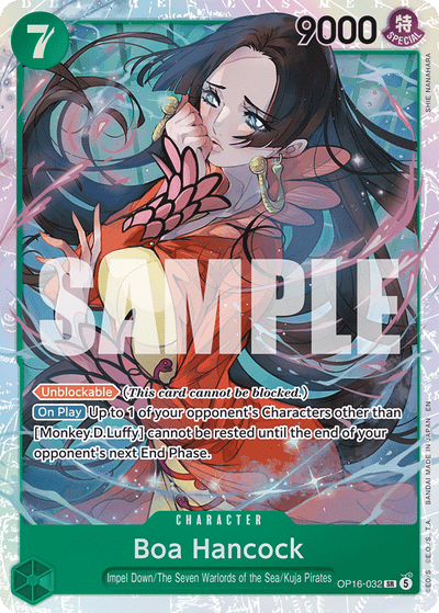 Boa Hancock OP16-032 The Time of Battle One Piece Karte