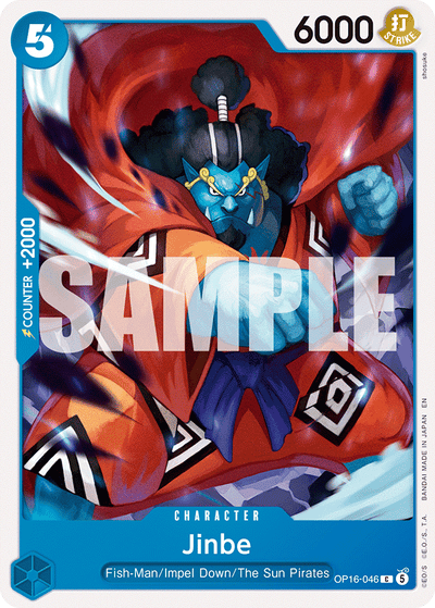 Jinbe OP16-046 The Time of Battle One Piece Karte