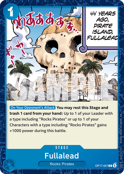 Fullalead OP17-057 The World's Strongest Warriors One Piece Karte