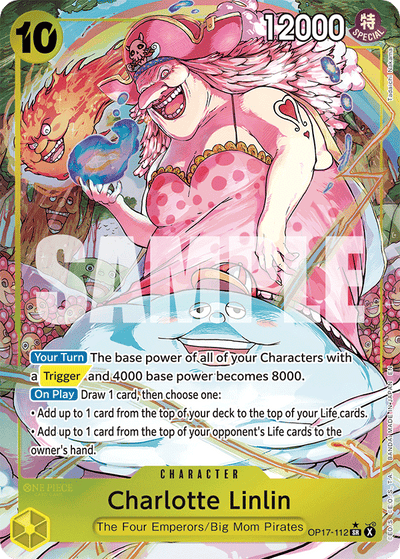 Charlotte Linlin OP17-112 (Parallel 1) The World's Strongest Warriors One Piece Karte