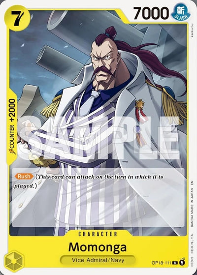Momonga OP18-111 The Dominance of God One Piece Karte