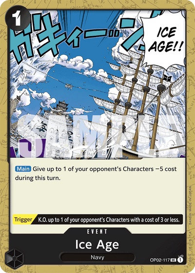 Ice Age OP02-117_r2 One Piece Card The Best One Piece Karte