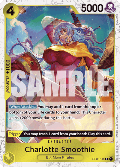 Charlotte Smoothie OP03-110 (Parallel 3) One Piece Card The Best One Piece Karte