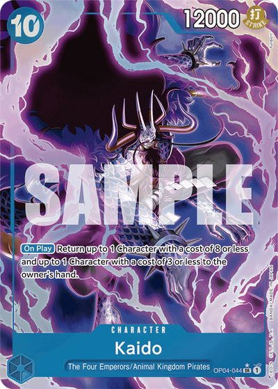 Kaido OP04-044 (Parallel 4) One Piece Card The Best One Piece Karte