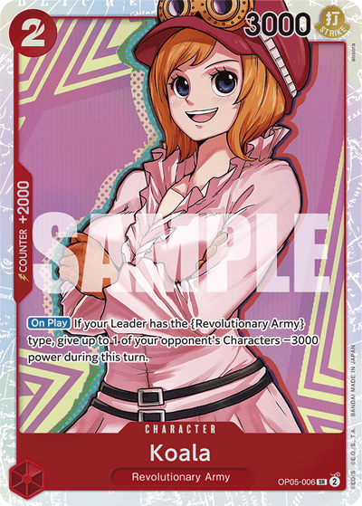 Koala OP05-006_r1 One Piece Card The Best One Piece Karte