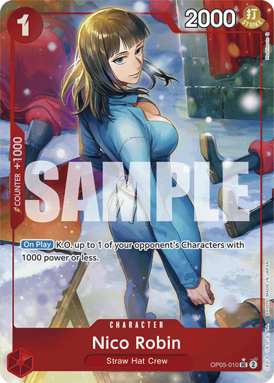 Nico Robin OP05-010 (Parallel 3) One Piece Card The Best One Piece Karte
