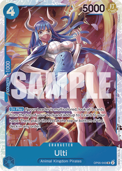 Ulti OP05-043_r1 One Piece Card The Best One Piece Karte