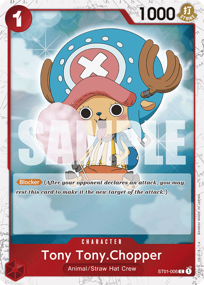 Tony Tony.Chopper ST01-006 (Parallel 6) One Piece Card The Best One Piece Karte