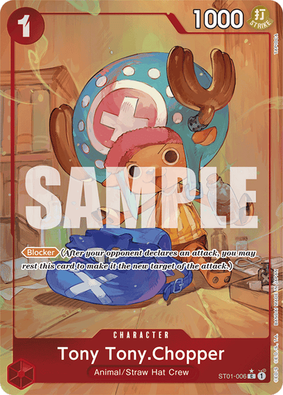 Tony Tony.Chopper ST01-006 (Parallel 8) One Piece Card The Best One Piece Karte