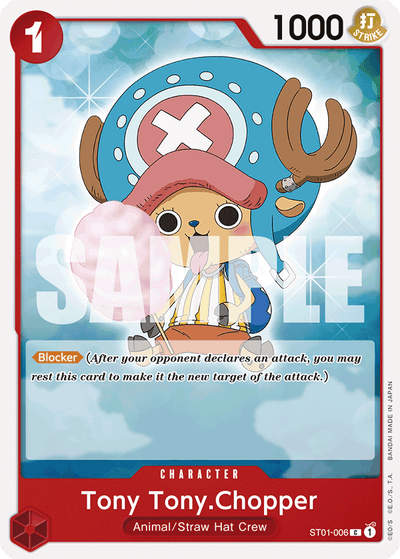 Tony Tony.Chopper ST01-006_r1 One Piece Card The Best One Piece Karte