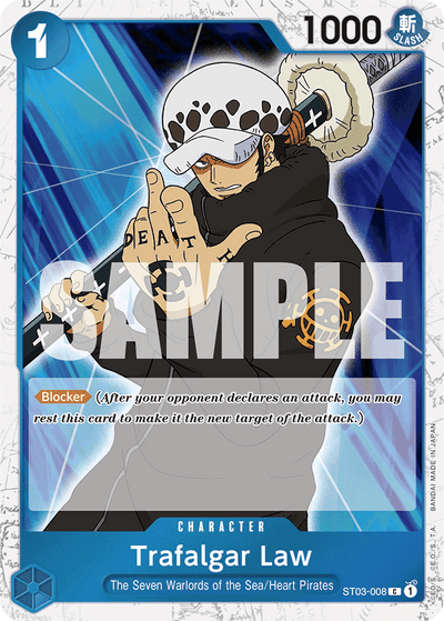 Trafalgar Law ST03-008 (Parallel 6) One Piece Card The Best One Piece Karte