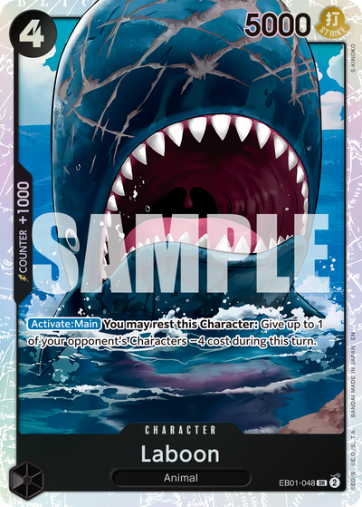 Laboon EB01-048_r1 One Piece Card The Best Vol. 2 One Piece Karte
