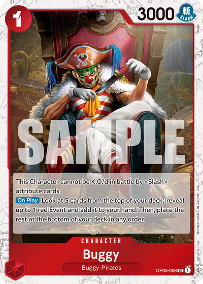 Buggy OP03-008 (Parallel 2) One Piece Card The Best Vol. 2 One Piece Karte
