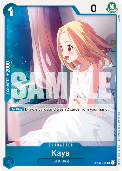 Kaya OP03-044_r1 One Piece Card The Best Vol. 2 One Piece Karte