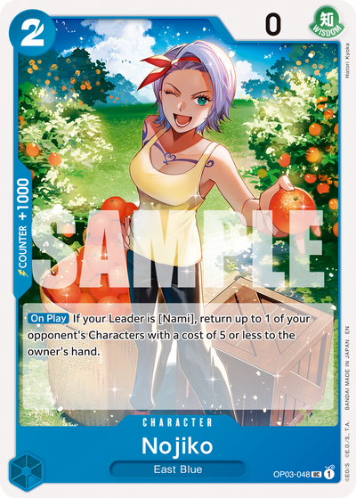 Nojiko OP03-048_r1 One Piece Card The Best Vol. 2 One Piece Karte
