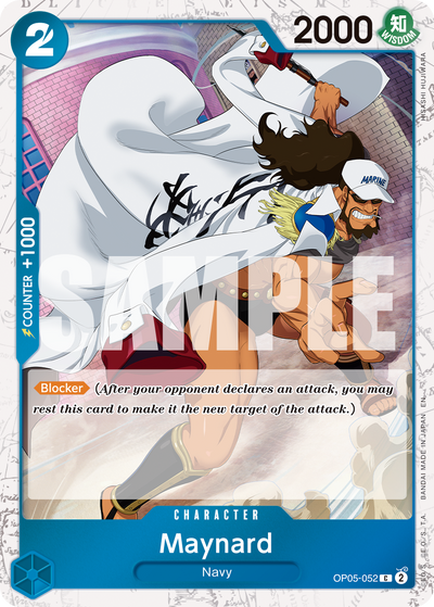 Maynard OP05-052 (Parallel 1) One Piece Card The Best Vol. 2 One Piece Karte