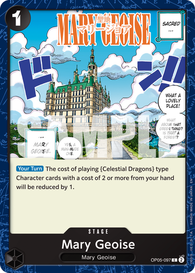 Mary Geoise OP05-097_r1 One Piece Card The Best Vol. 2 One Piece Karte