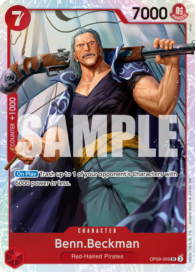 Benn.Beckman OP09-009_r1 One Piece Card The Best Vol. 2 One Piece Karte