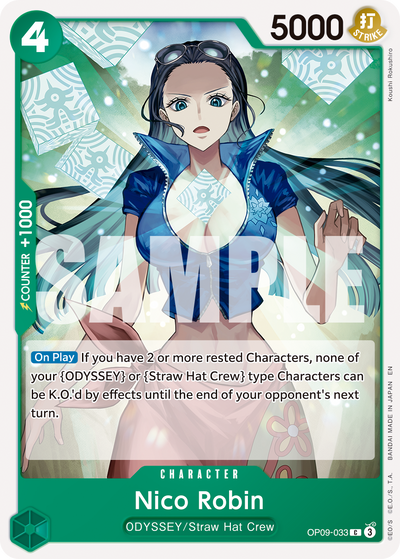 Nico Robin OP09-033_r1 One Piece Card The Best Vol. 2 One Piece Karte