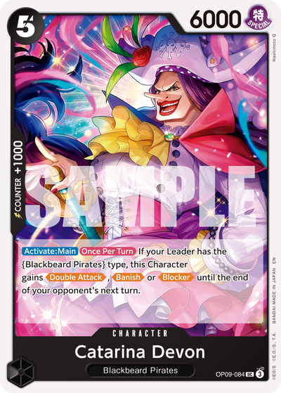 Catarina Devon OP09-084_r1 One Piece Card The Best Vol. 2 One Piece Karte