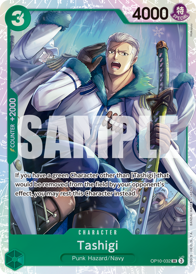 Tashigi OP10-032_r1 One Piece Card The Best Vol. 2 One Piece Karte