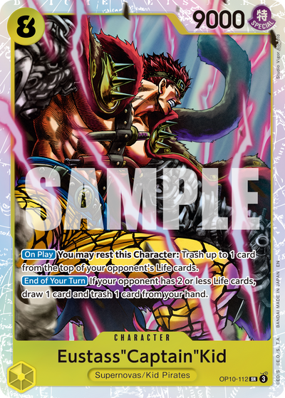 Eustass"Captain"Kid OP10-112_r1 One Piece Card The Best Vol. 2 One Piece Karte