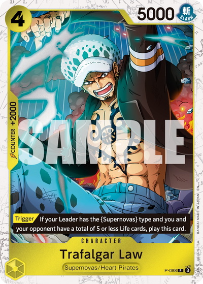 Trafalgar Law P-088 (Parallel 3) One Piece Card The Best Vol. 2 One Piece Karte