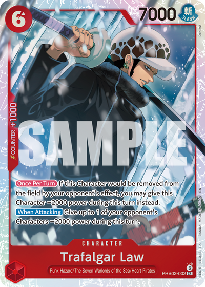 Trafalgar Law PRB02-002 One Piece Card The Best Vol. 2 One Piece Karte