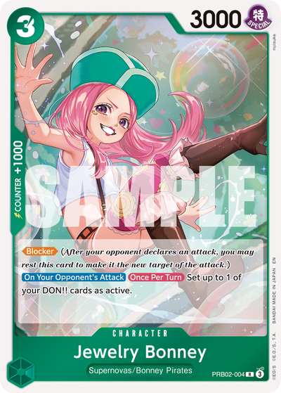 Jewelry Bonney PRB02-004 One Piece Card The Best Vol. 2 One Piece Karte
